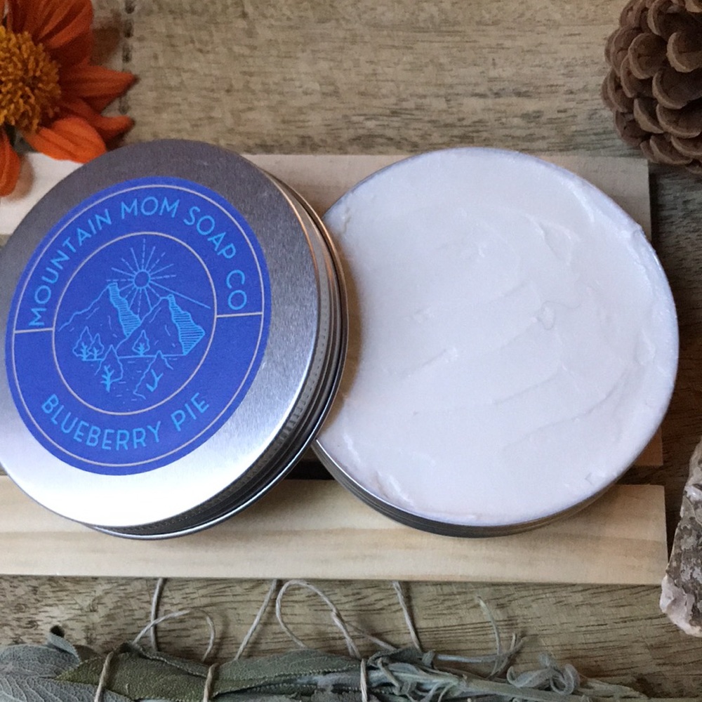 BLUEBERRY PIE Body Butter / Mountain Mom Soap Co - Picture 4 of 9